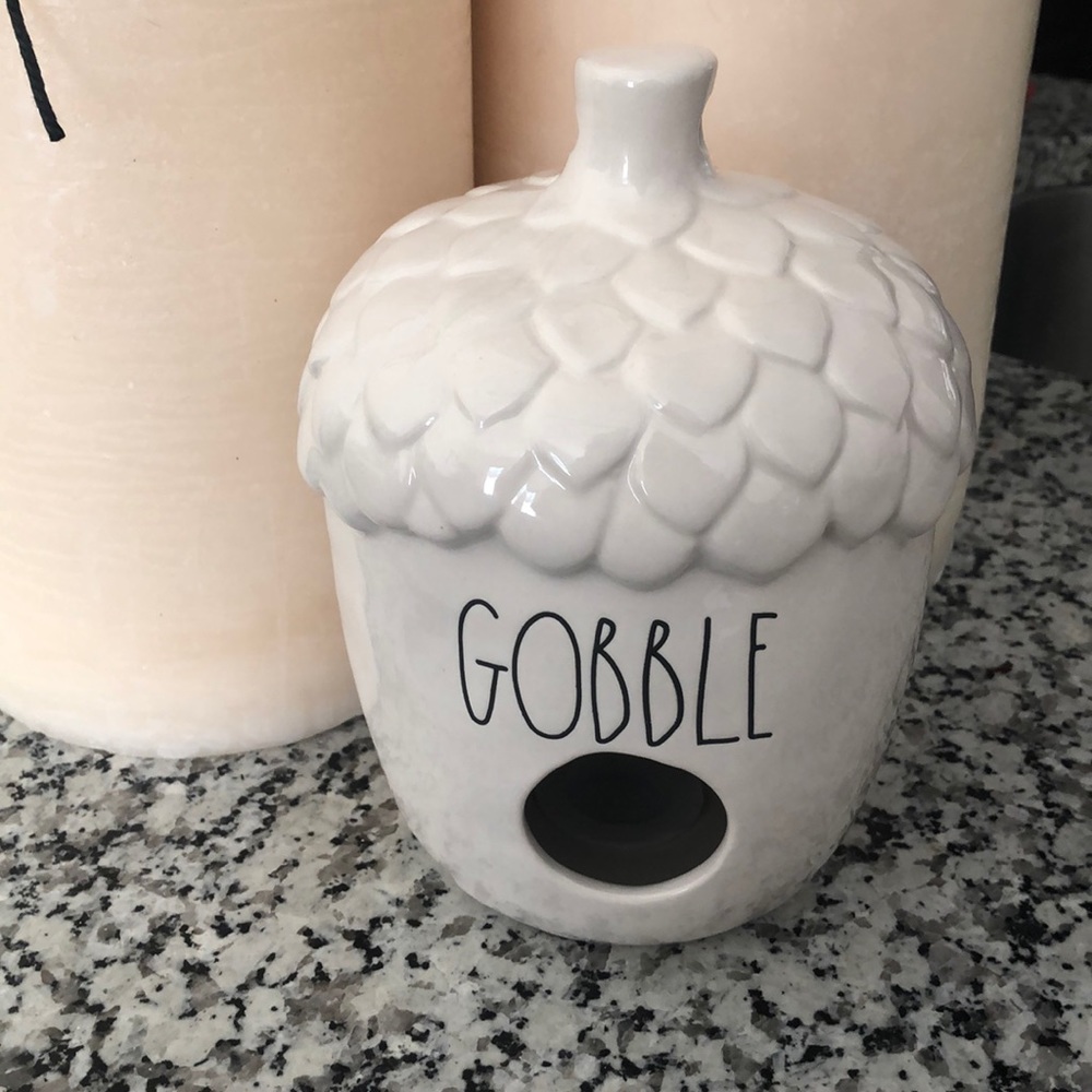 Rae Dunn “Gobble” Acorn Birdhouse